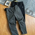 Archaeopteryx Long Pants Red Gore-Tex Goose Down Woven Fabric Adjustable Drawstring Winter