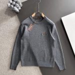 Loro Piana Wool Sweater Red Silk Autumn Winter And Embroidery