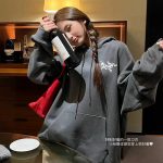 Archaeopteryx Hoodie Ash Cotton Fleece Fabric