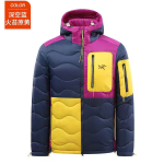 Hermes Jacket Red Cotton Cashmere Nylon Winter