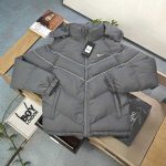Nike Jacket Red Down Street Style Autumn Winter And Side Pockets