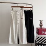 Fila Casual Pants Red Lightweight And Breathable