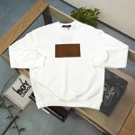 Louis Vuitton Hoodies Red Cotton Pure Simple Design
