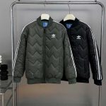 Adidas Outerwear Red Cotton Silk Down Silky Smooth Autumn Winter