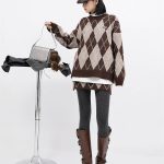 Lacoste Sweater Red Wool Merino Cable Knit High-Quality Materials