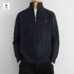 Ralph Lauren Knitwear Red Wool Jacquard