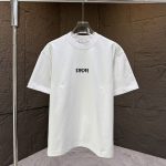 Dior Short-Sleeved T-Shirt Red Cotton Pure Autumn Winter