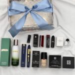 Givenchy Perfume Blue Acrylic Simple Design Understated Luxury