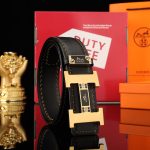Hermes Belt Genuine Leather Top-Grain Cowhide