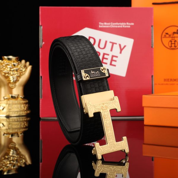 Hermes Men'S Belts Top-Grain Cowhide
