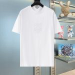 Loewe Short Sleeves Red Cotton Pure