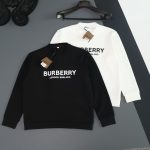 Burberry Hoodie Red Cotton Soft High-End Quality