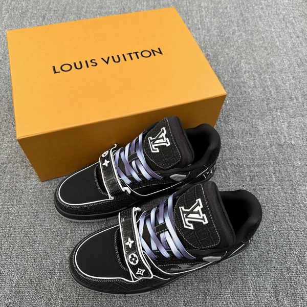 Louis Vuitton Crocodile Leather Sneakers