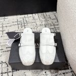 Prada Slippers Ash Sheepskin Rubber