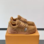 Louis Vuitton Sneakers Red Rubber Outsole