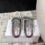 Dior Sneakers Nylon Cowhide Mesh Rubber Spring Summer Breathable Patch