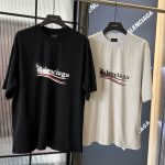 Balenciaga Short-Sleeved Shirts Color Cotton Pure