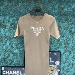 Prada Jacquard Short-Sleeved Shirts For Spring