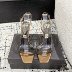 Saint Laurent High Heels Silk Genuine Leather Sheepskin Patent Spring Summer