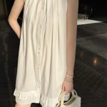 Saint Laurent Cotton Dress For Summer