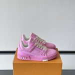 Louis Vuitton Sneakers Microfiber Mesh Pu Outsole Tpu
