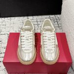 Valentino Sneakers Suede Patent Leather Cowhide
