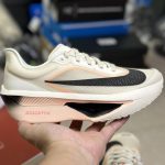 Nike Sneakers Beige Carbon Fiber Plate Running Summer Heel Stabilizer