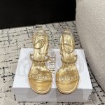 Dior Sandals Color Genuine Leather Sheepskin Cowhide Spring Summer