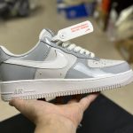 Nike Sneakers Red Patent Leather Even Stitching