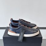 Zegna Cowhide Sneakers For Fall