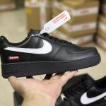 Nike Sneakers Red Even Stitching