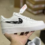 Nike Sneakers Red Even Stitching