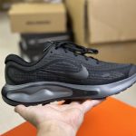 Nike Running Shoes Black Mesh Rubber