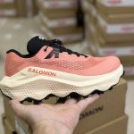 Salomon Sneakers Red Rubber Running Daily Commute