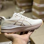 Asics Sneakers Red Mesh Rubber Running
