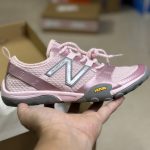 New Balance Casual Shoes Red Mesh Rubber Outsole Lace Running