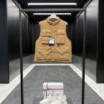 Moncler Coats Red Down Polyester Lace