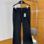 Balenciaga Jeans Red Denim
