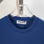 Miu Miu Cotton Long-Sleeved T-Shirt For Autumn