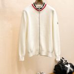 Monk Sweater Red Wool Cashmere Lightweight And Comfortable To Wear Autumn Winter