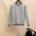 Dior Sweaters Ash Wool Autumn Winter And Early Even Stitching