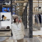Monk Down Jacket White Wool