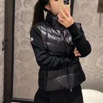 Monk Down Jacket Black Wool
