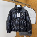 Moncler Down Jacket Red Duck Nylon Lace Fabric Premium Quality