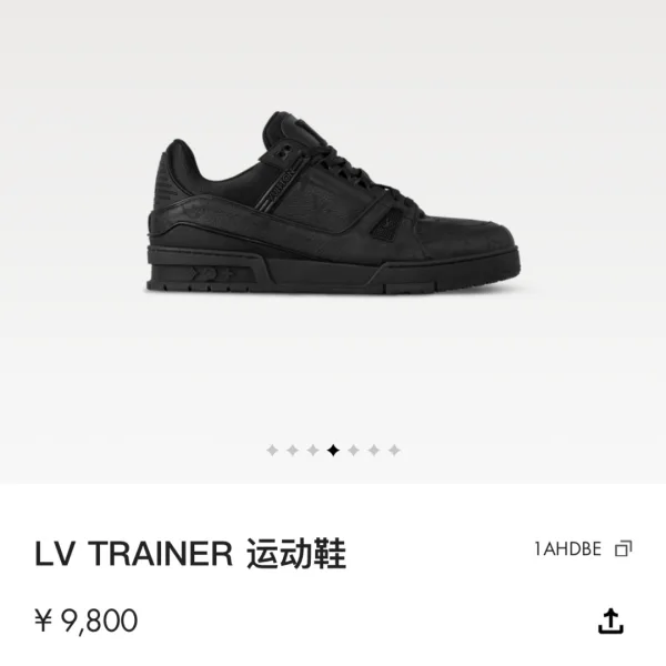 Louis Vuitton Calfskin Sneakers