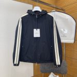 Moncler Down Jacket Red Polyester Fiber
