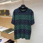 Louis Vuitton Short-Sleeved Shirt Red Jacquard
