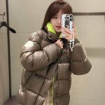 Moncler Outerwear Green Down