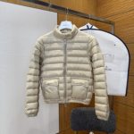 Moncler Coat Red Duck Down