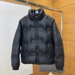 Dolce & Gabbana Down Jacket Black Duck Nylon Simple And Elegant Autumn Winter